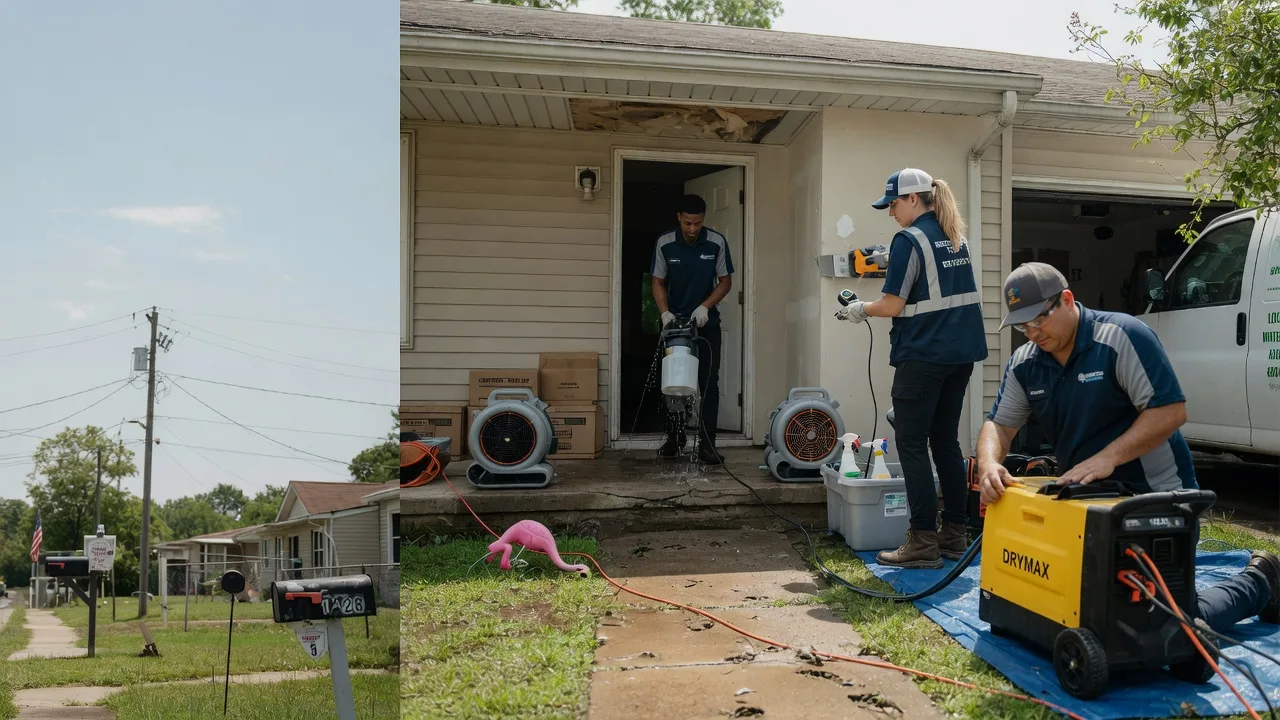 Storm Damage Water Removal in Waverly, OH near me